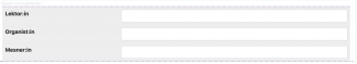 Formularfelder Eingabe