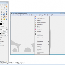 Abbildung: Gimp-Anwendung